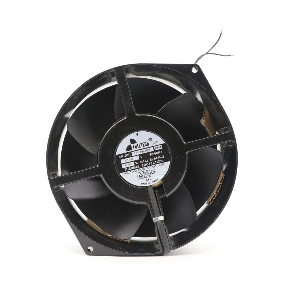 Fulltech Uf-15Km23Bwhf 230V Ac 172X150X55Mm 17255 42W 50/60Hz 2 Wire Server Cabinet Axial Flow Cooling Fan - Color: Black