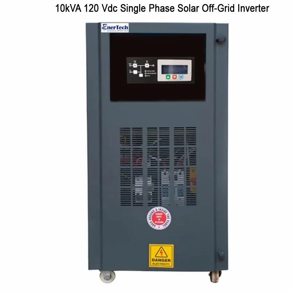 Enertech 10kVA 120 Vdc Single Phase Solar Off-Grid Inverter