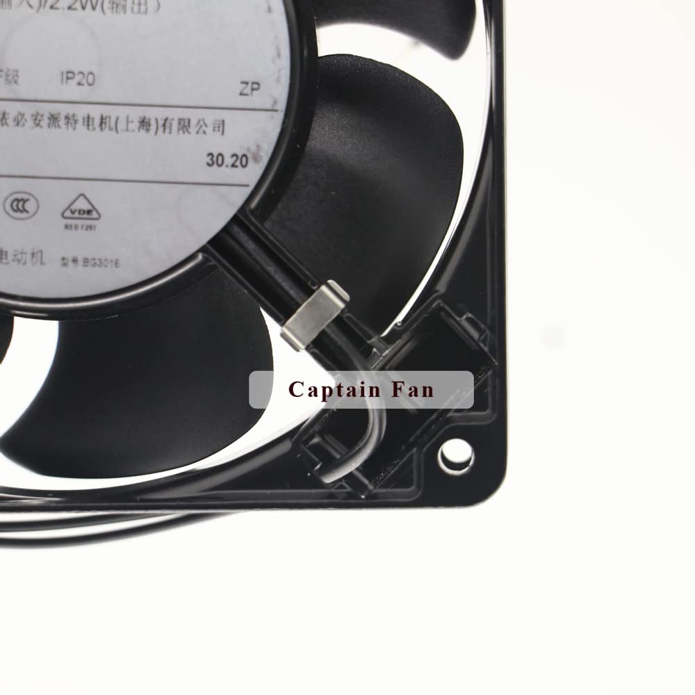 EBM PAPST 9656 Fan 230VAC 16W 12025 Axial Fan for Chassis Cabinet