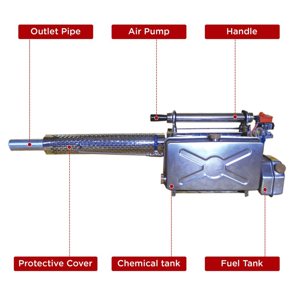 Fogging Machine Tf-80w - Tank Capacity: 7 Liter (L)