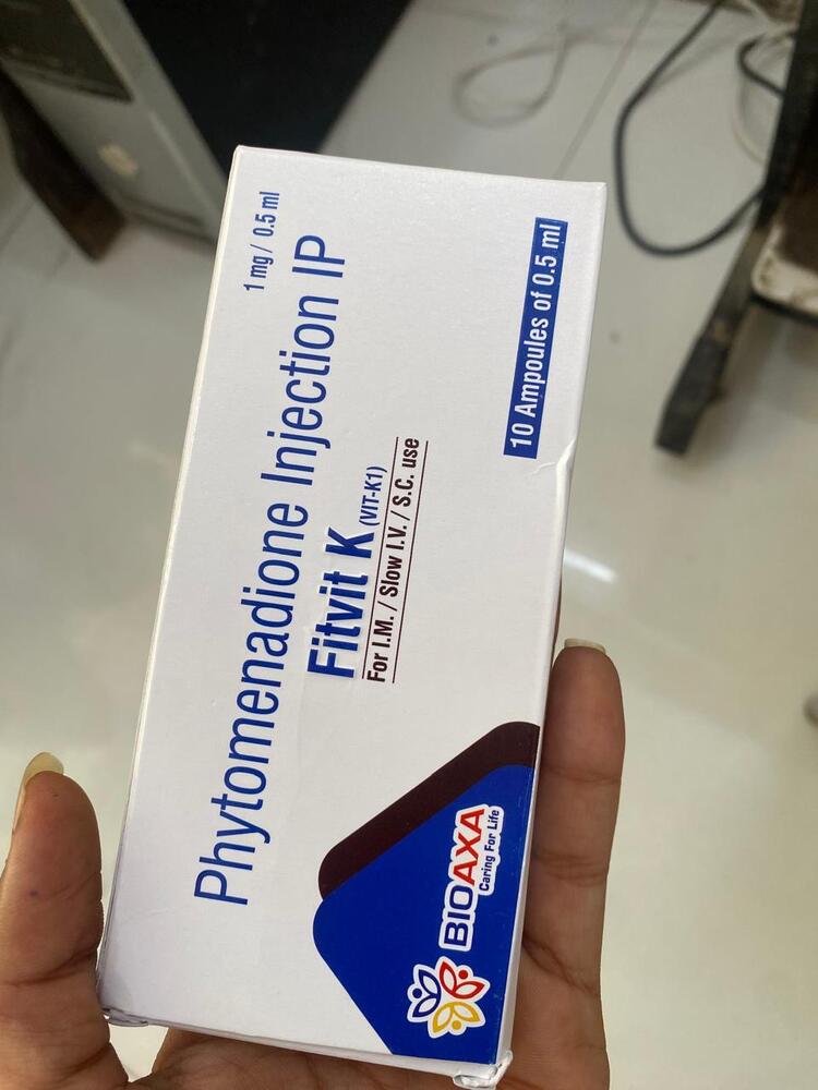 Phytomenadione Injection By M Y Pharma