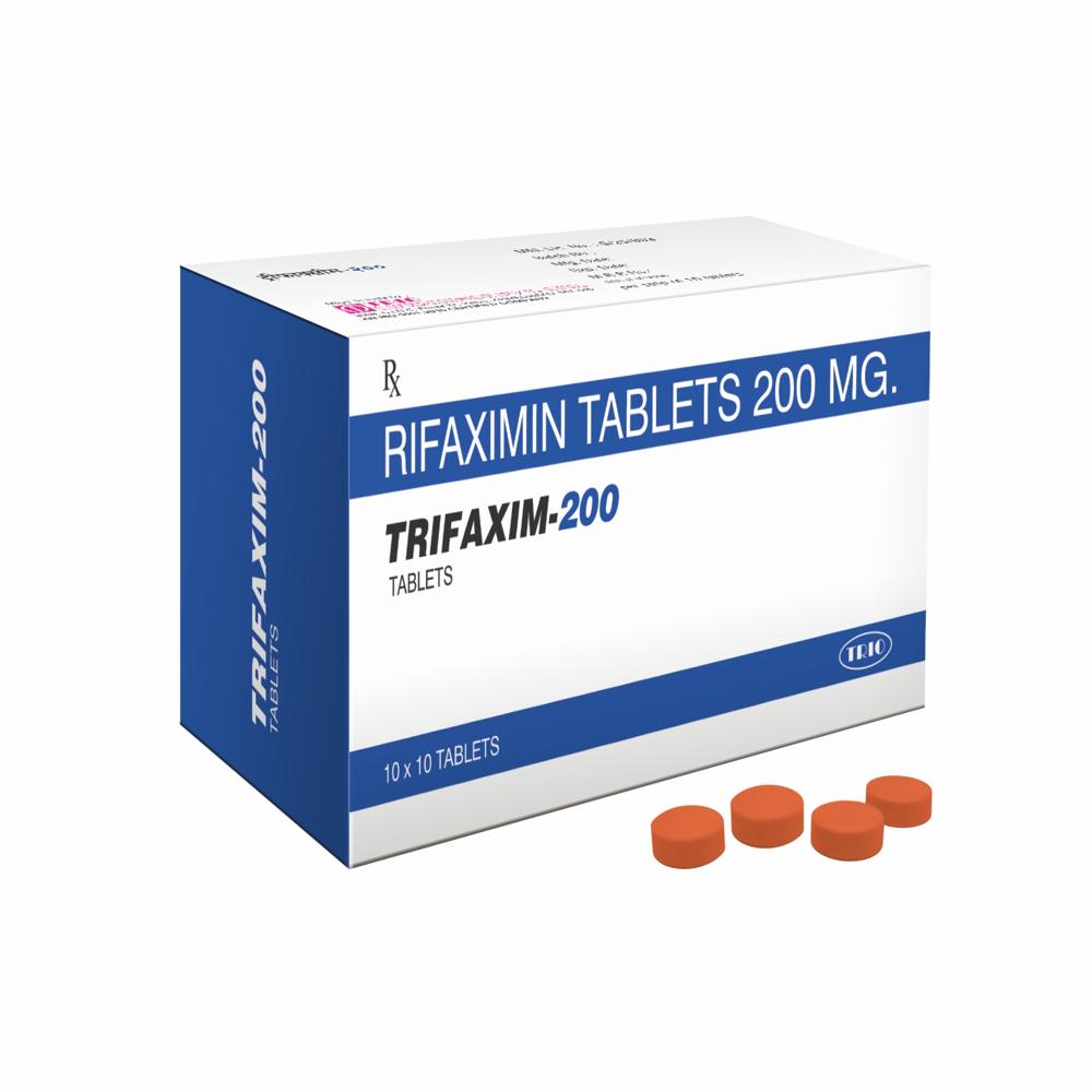 Rifaximin 200 Mg. Tablets - Expiration Date: 18 Months
