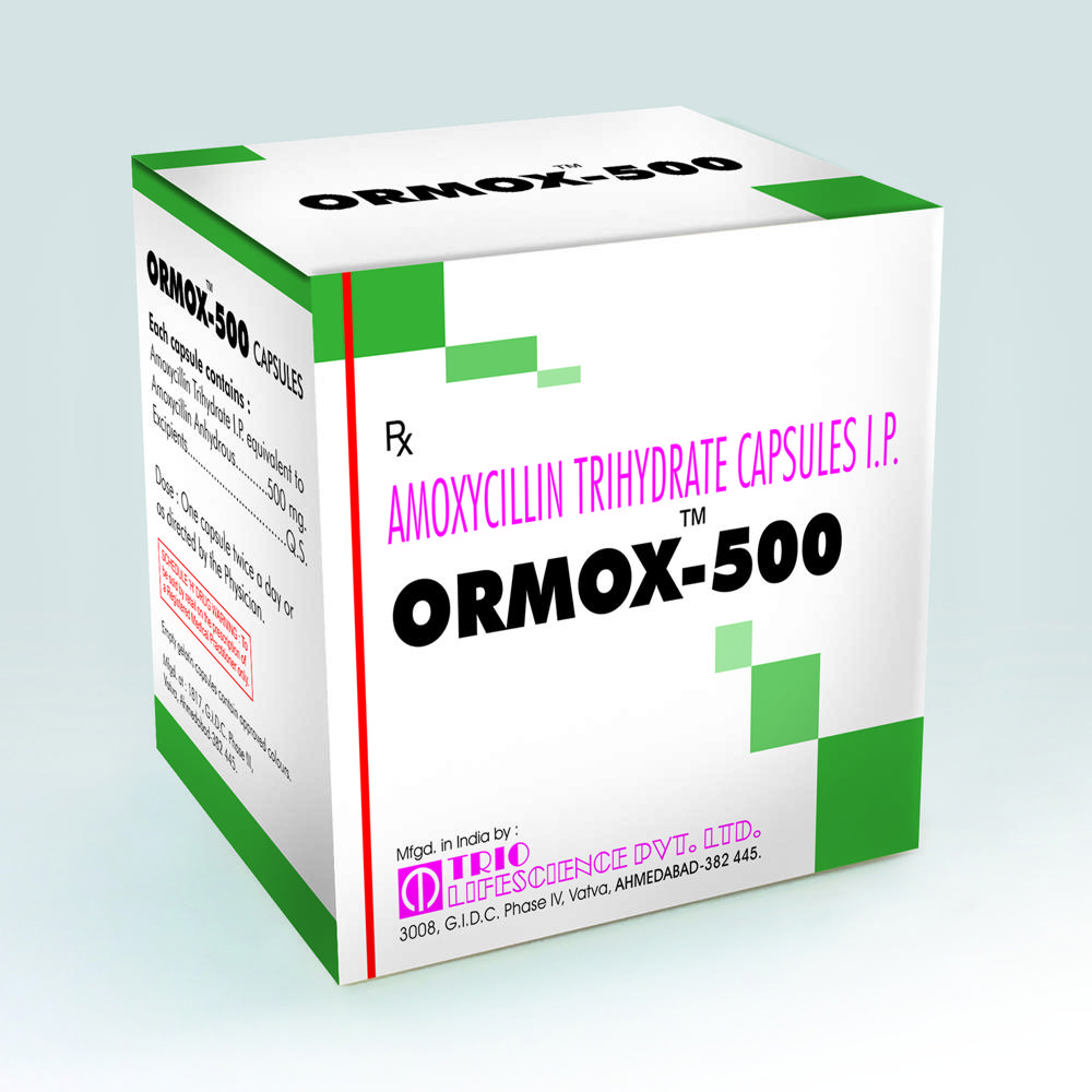 Amoxycillin 500 Mg Capsules - Grade: Pharma