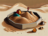 Coloured Quartz Play Sand