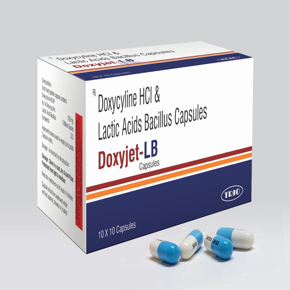 Doxycycline 250 mg & Lactic Acid Bacillus Tablets