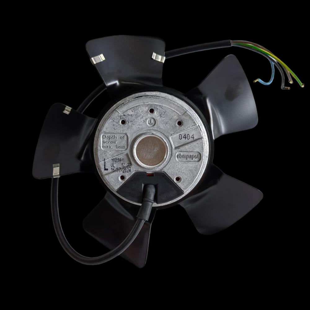 EBMPAPST A2E200-AF02-01 200mm AC Axial Cooling Fan Stainless Steel 50HZ 2740RPM IP44 Ball Bearing Electric 2740rpm Axial Fan