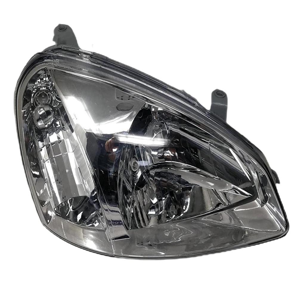 K D Headlight Assembly For Tata Indica V2 2001-2013/ Ev2 2013-2018/ Xeta 2006-2019/ Cs 2008-2011 ( Without Adjustable Motor) - Body Material: Plastic