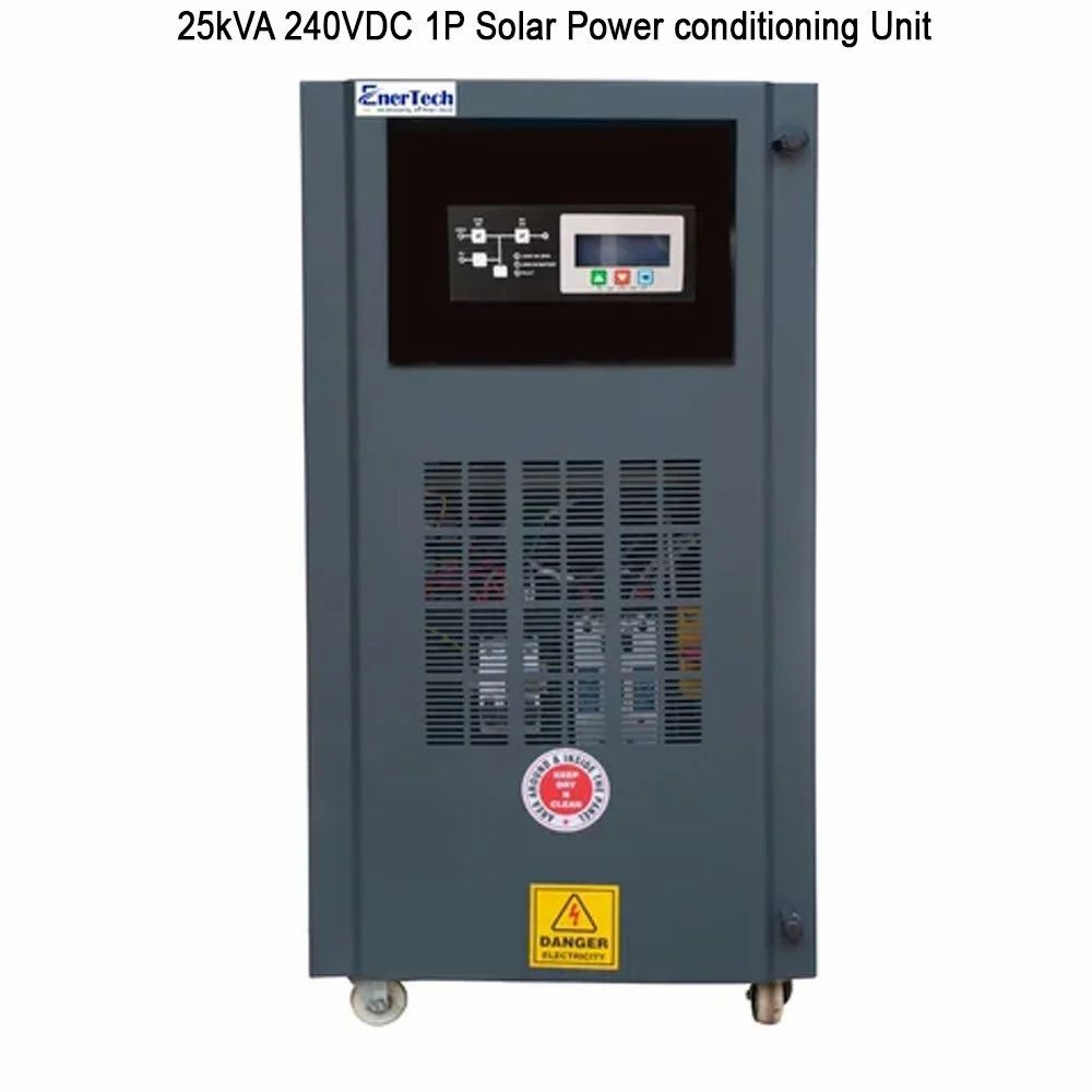 25Kva 240Vdc 1P Solar Power Conditioning Unit - Application: Commercial