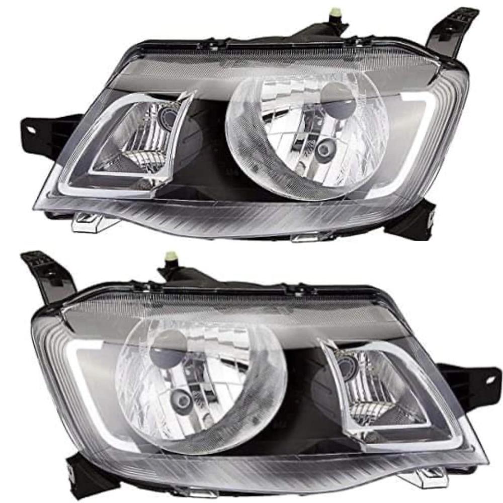 K D Headlight for KWID 2015-2019 ( WITHOUT ADJUSTABLE MOTOR)