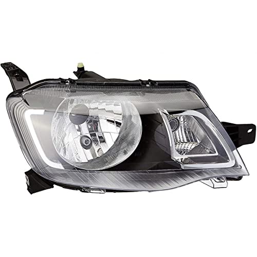 K D Headlight For Kwid 2015-2019 ( Without Adjustable Motor) - Body Material: Plastic