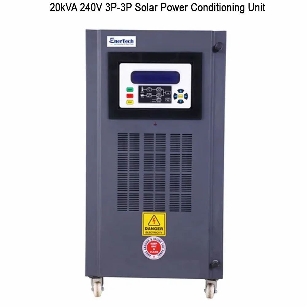 20Kva 240V 3P-3P Solar Power Conditioning Unit - Application: Industrial