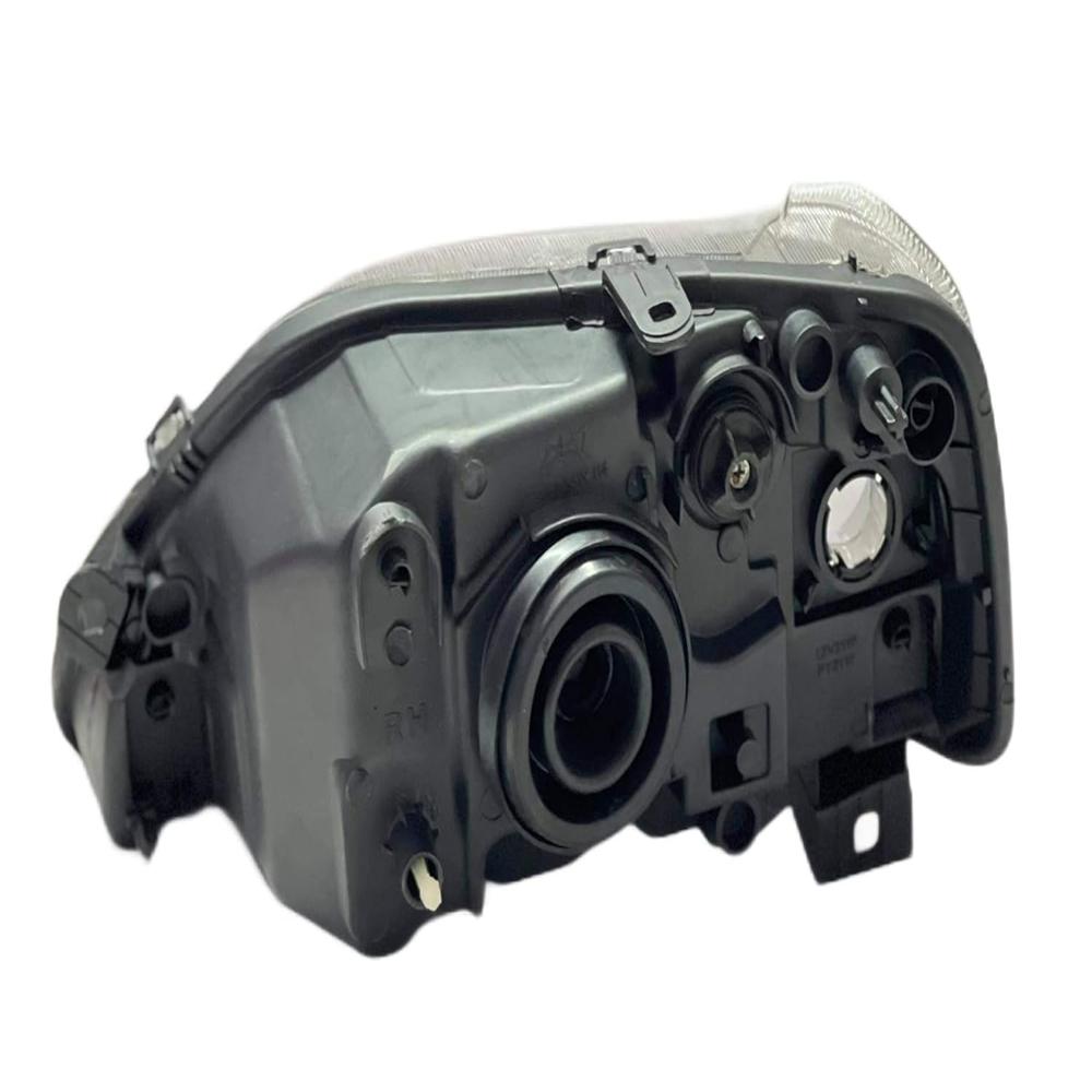 K D Headlight Assembly For Mahindra Logan BLACK (2004-2012) & VERITO (2011-2012) ( WITHOUT ADJUSTABLE MOTOR)