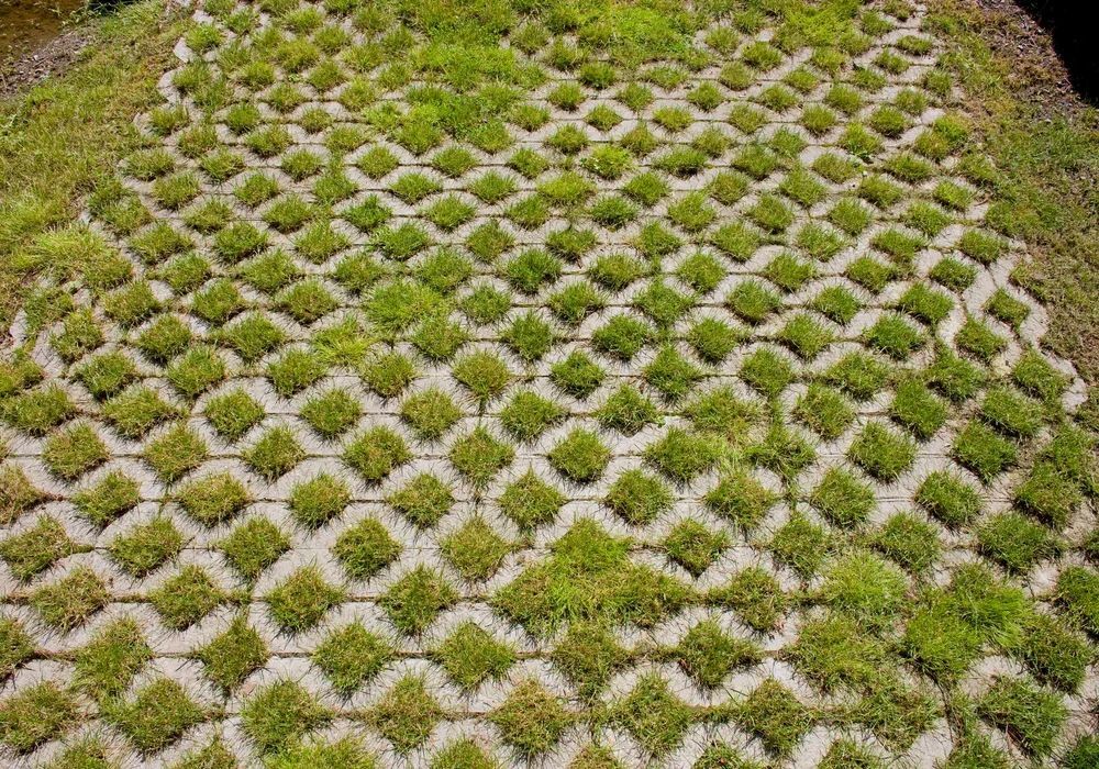 Grass Paver - Color: Gray