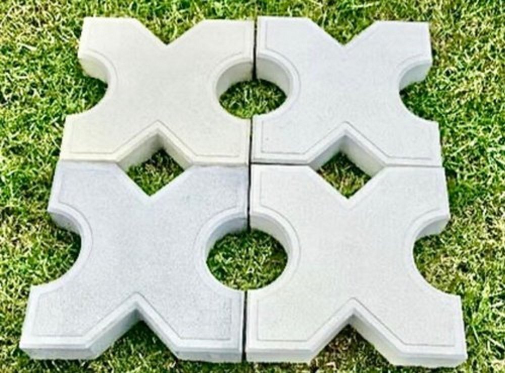 Grass Paver - Color: Gray