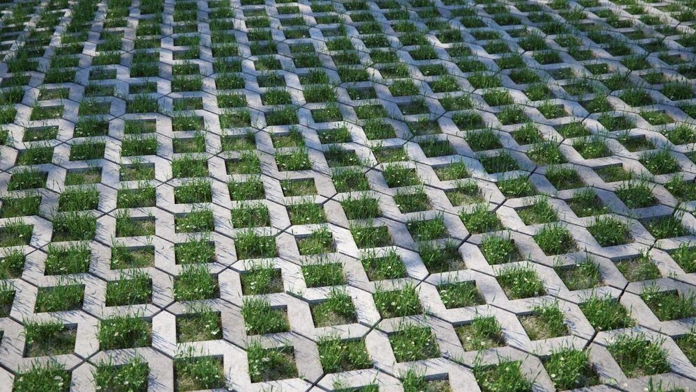 Grass Paver - Color: Gray