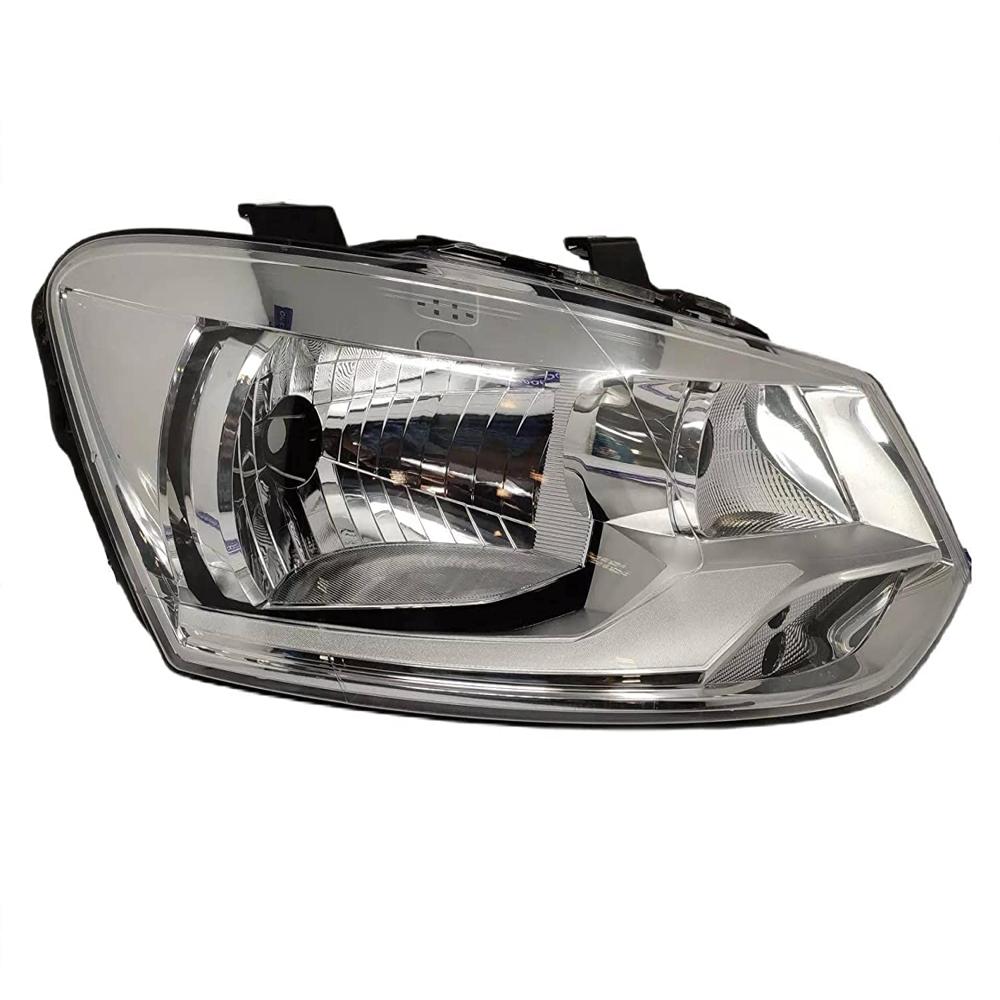 K D Headlight for VW Vento & Polo (Chrome) Without Adjustable Motor