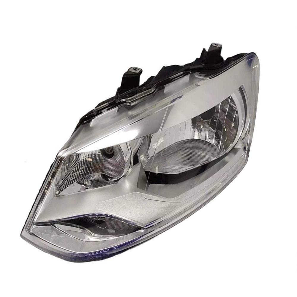 K D Headlight for VW Vento & Polo (Chrome) Without Adjustable Motor