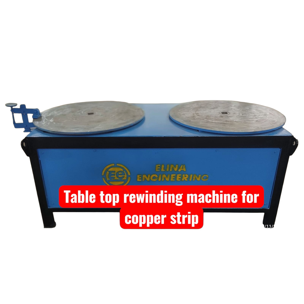 Table Top Rewinding Machine For Copper Strip - Feature: Stable Operation