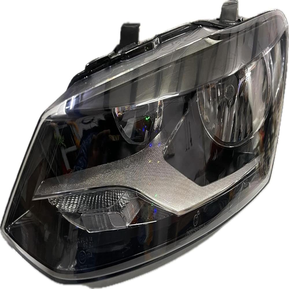 K D Headlight For Vw Vento/Polo Gt Without Adjustable Motor 2014-2019 - Body Material: Plastic