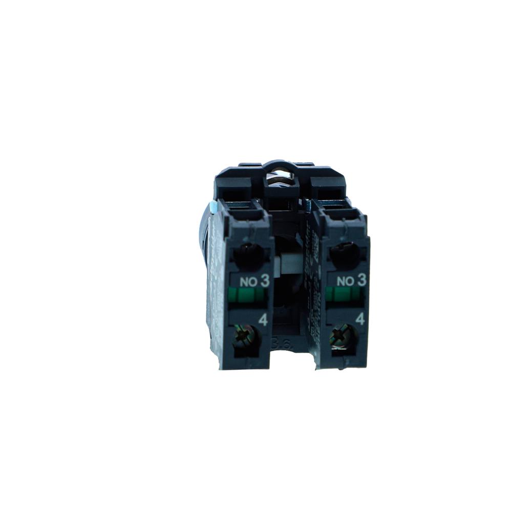 Xb5ad33n-selector Switch, Harmony Xb5n Xb7n, Plastic, Black, 22mm, Short Handle, 3 Position, Stay Put, 2 No - Current Rating: 10 A