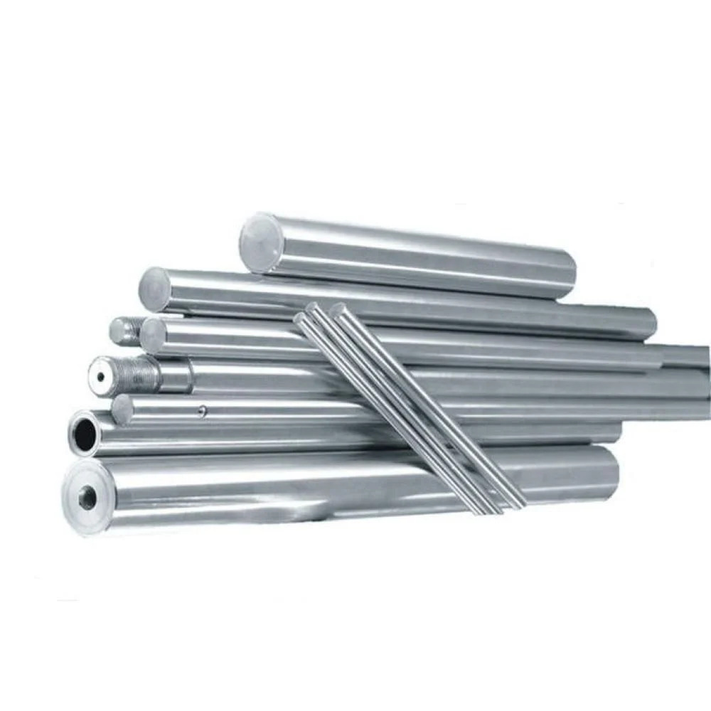 Hard Chrome Plated Shaft - Color: Silver