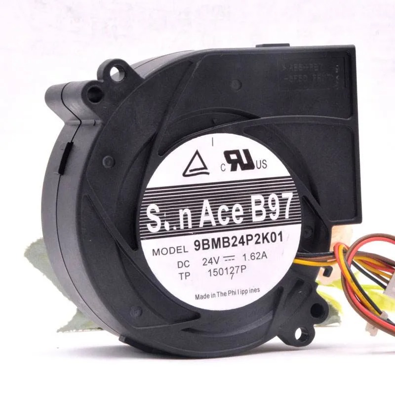 San Ace 9BMB24S201 B97 DC 24V 9733 Turbine Blower 97mm High air Volume Turbo Cooling Fan