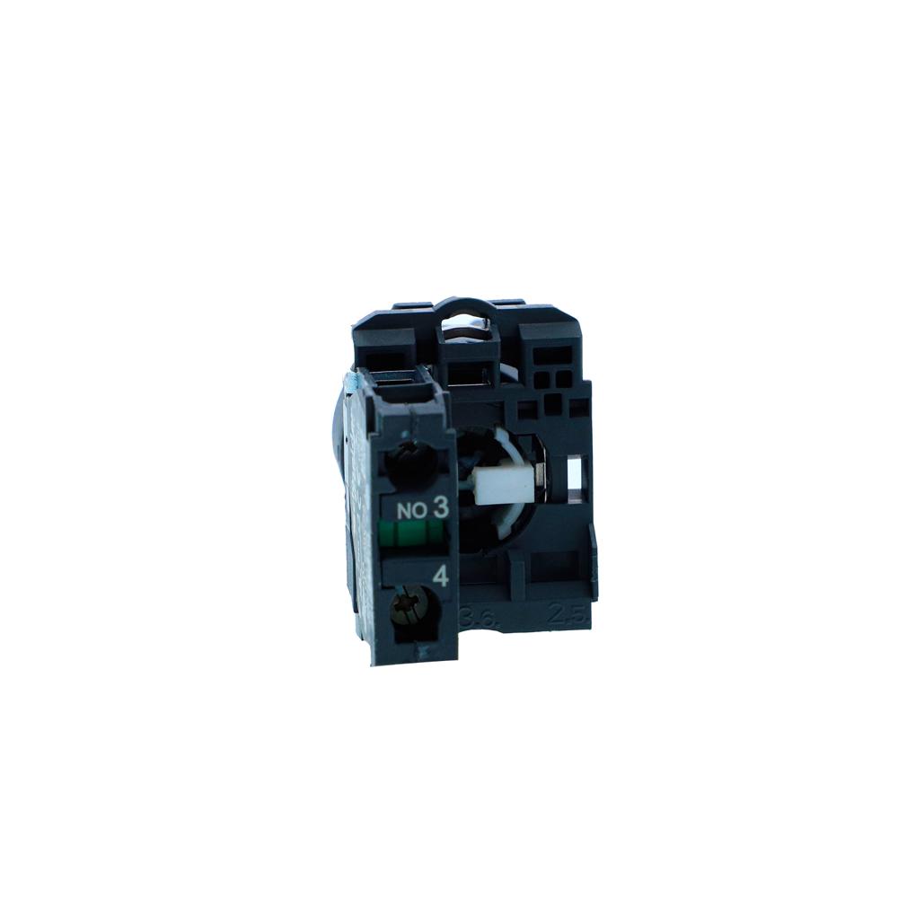 Xb5ad41n- Selector Switch, Harmony Xb5n Xb7n, Plastic, Black, 22mm, Short Handle, 2 Position, Spring Return To Left, 1 No - Current Rating: 10 A