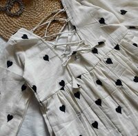 Cotton Peplum Top