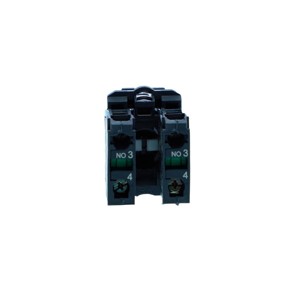 Xb5ad53n-selector Switch, Harmony Xb5n Xb7n, Plastic, Black, 22mm, Short Handle, 3 Position, Spring Return To Middle, 2 No - Material: Plastic