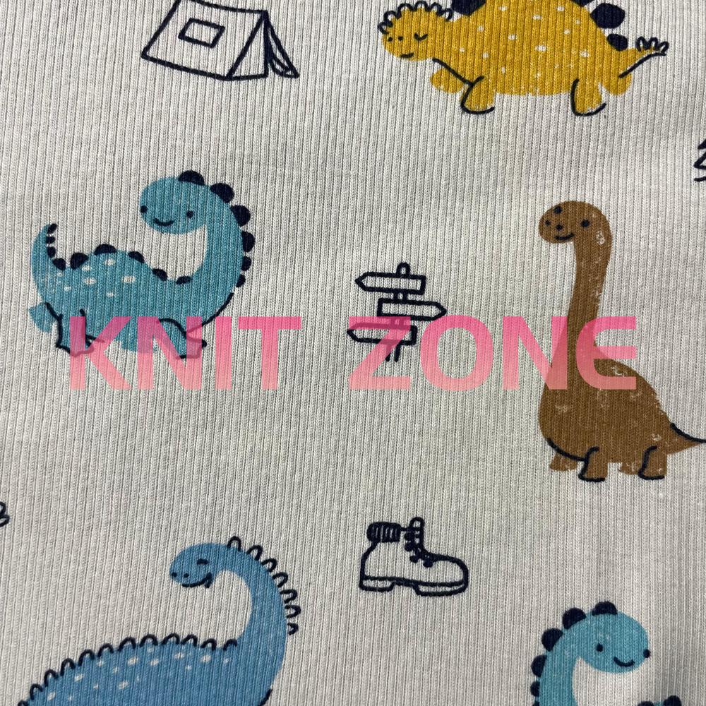 2x2 Lycra Durby Rib Fabric - Application: T Shirts