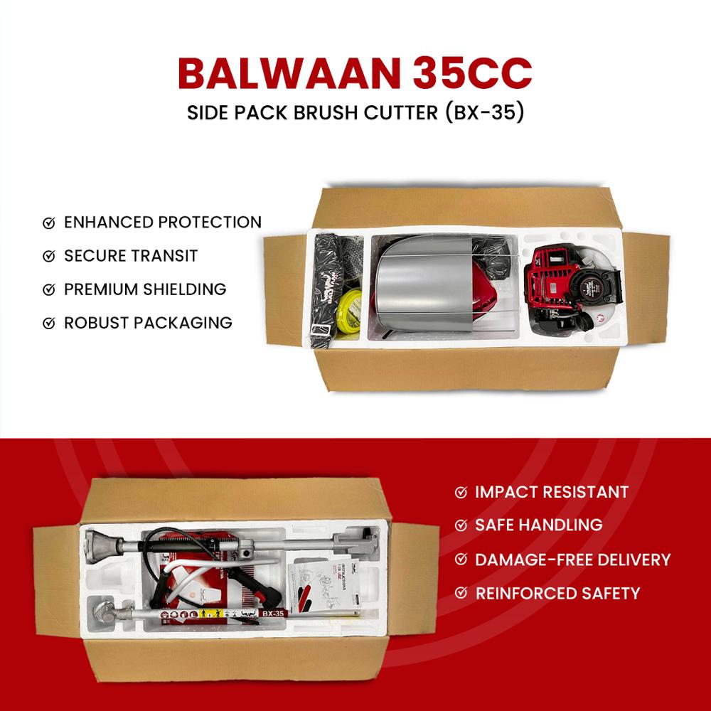 Balwaan Side Pack BX 35 Brush Cutter