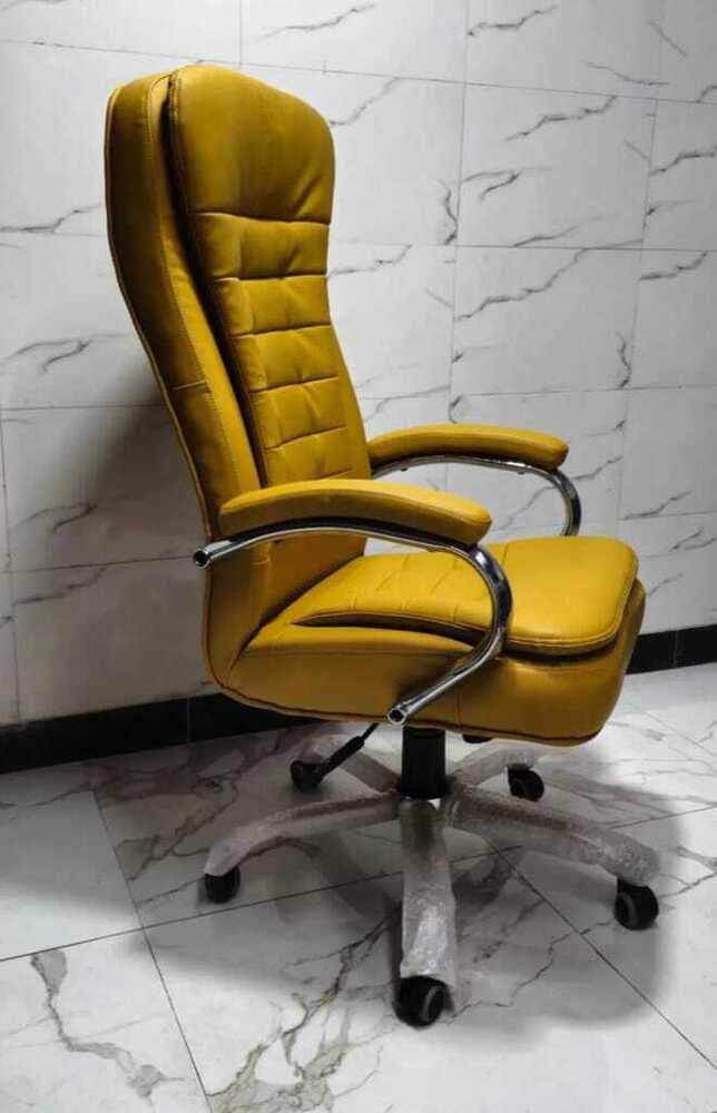 Kelly High Back Chair - Color: Yellow