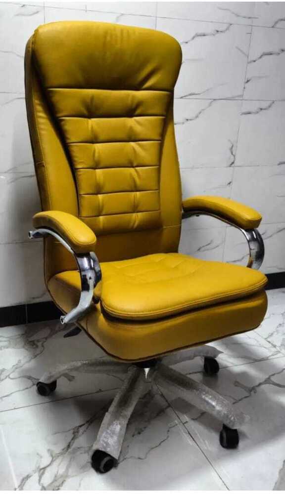 Kelly High Back Chair - Color: Yellow