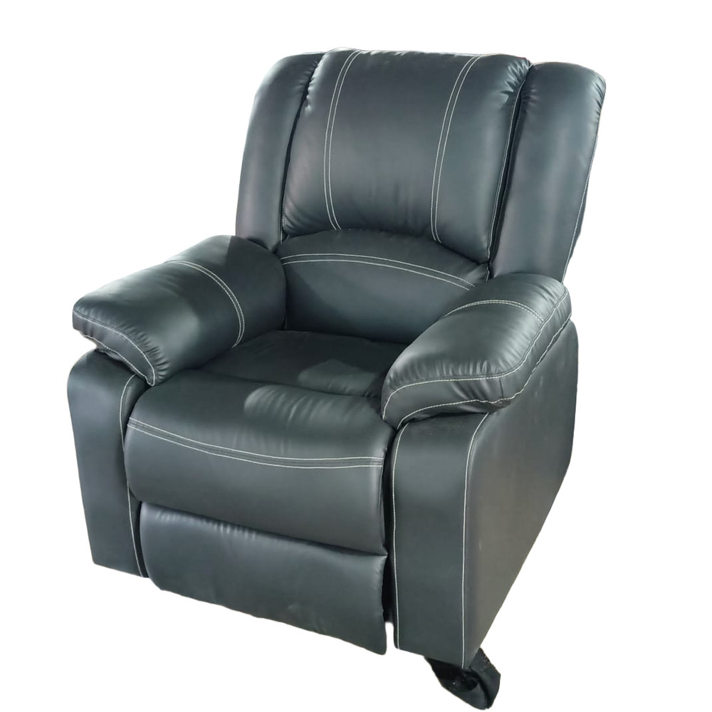 Black Recliner Sofa - Color: Multiple