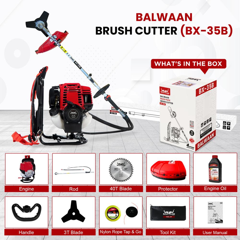 Balwaan Back Pack BX 35B Brush Cutter