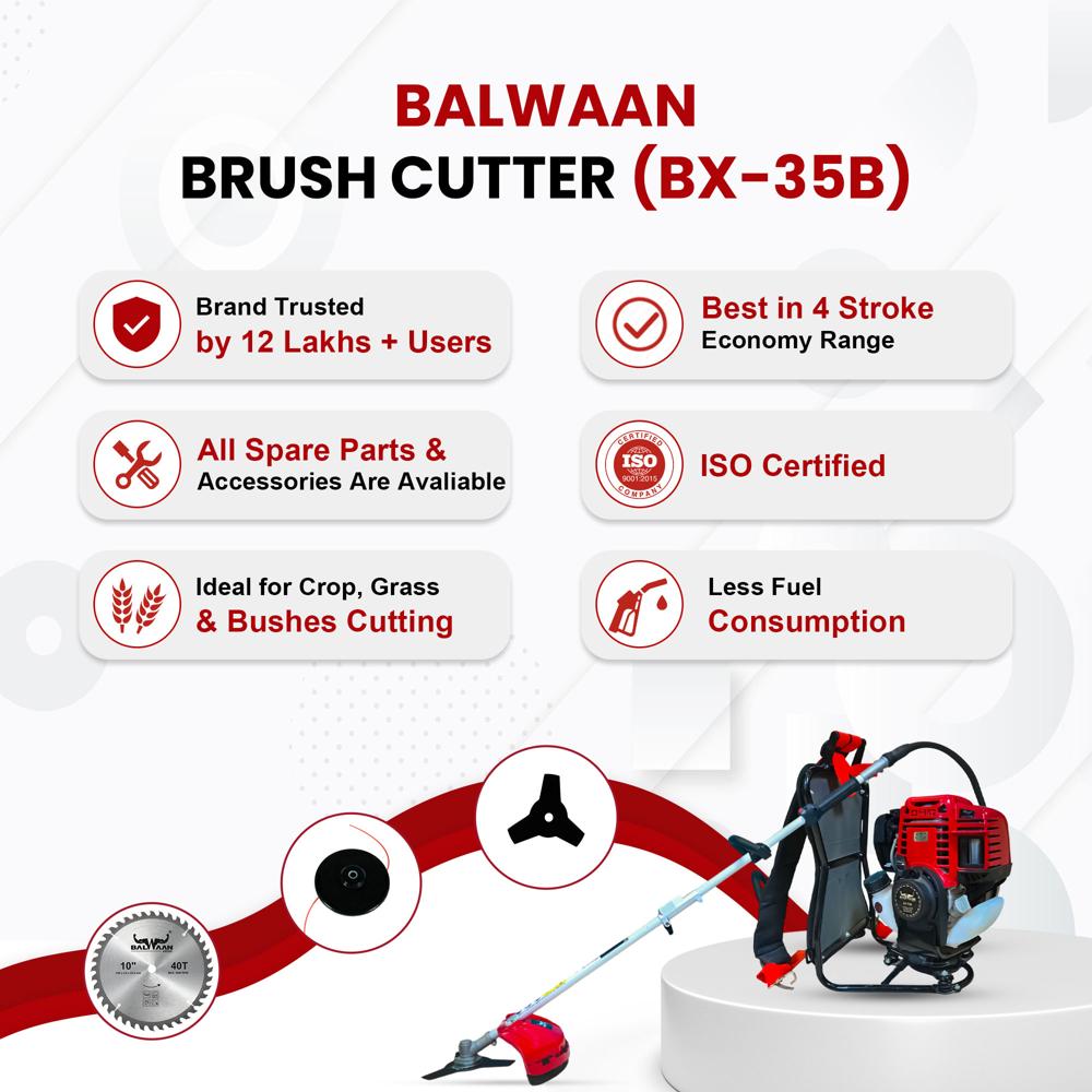 Balwaan Back Pack BX 35B Brush Cutter