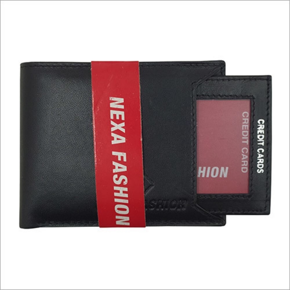Mens Black Genuine Leather Wallet. - Product Type: Wallet
