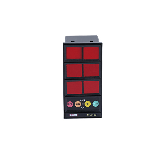 Annunicator 6 Way - Color: Red And Black