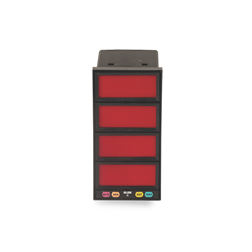 Annunciator 4 Way - Color: Black And Red