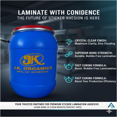 Paper Plate Lamination Adhesive - Application: Industrial