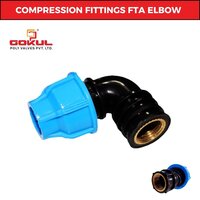 Hdpe  Female Threaded Adapter BRASS Fta Elbow