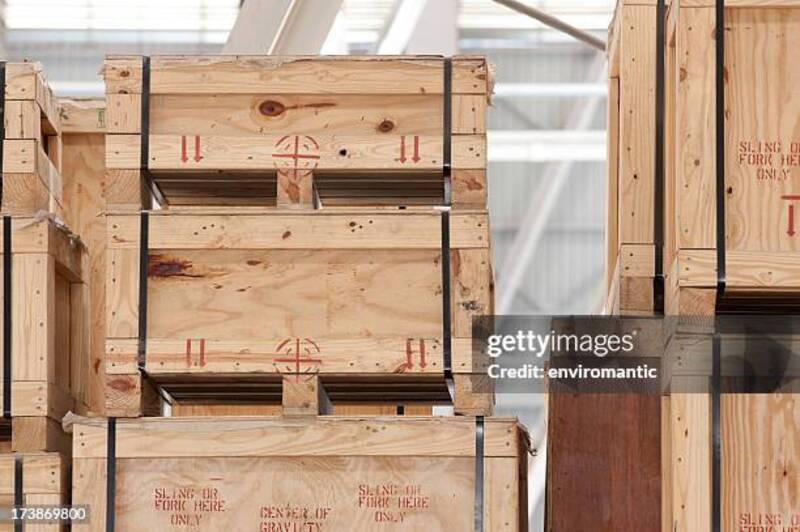 Packaging Wooden Crates