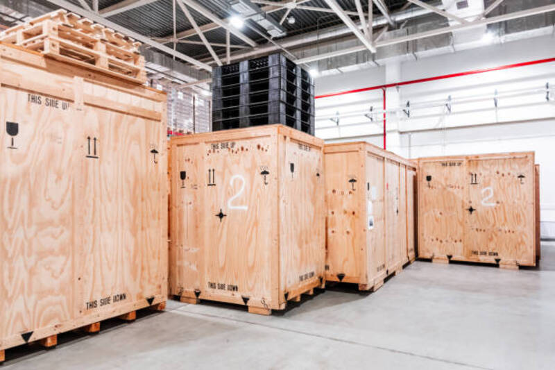 Packaging Wooden Crates