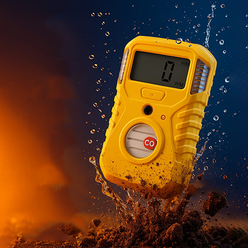Portable Gas Detector - Color: Yellow