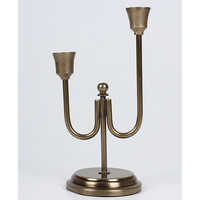 Candle Holder - Dimension (L*W*H): 4.6X3X9.6A  Ht Inch (In)