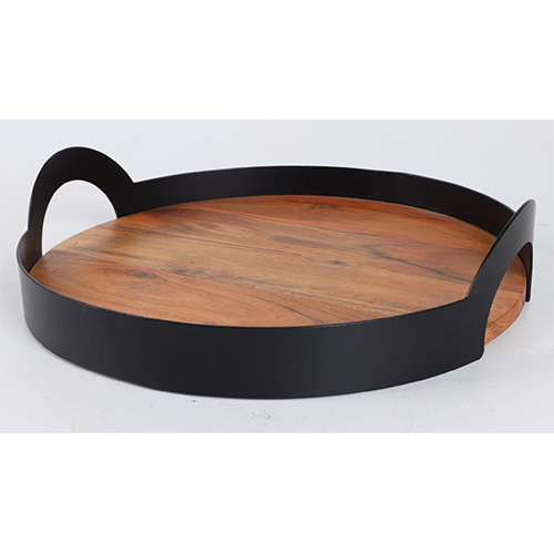 Wood-Iron Tray