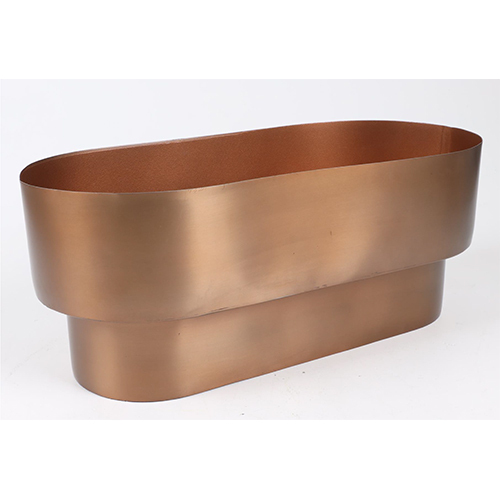 Iron Planter - Color: Golden