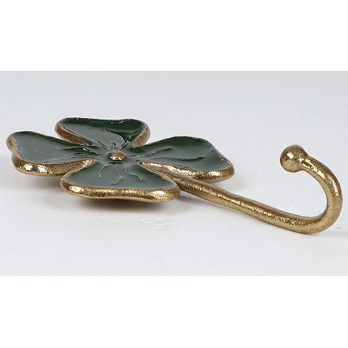 Aluminium Flower Hook - Color: Golden & Blue