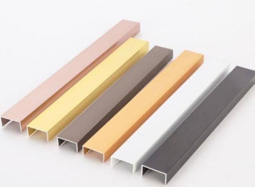 Aluminium Anodised And Colour( Angle And Channe ) - Finish: Smooth