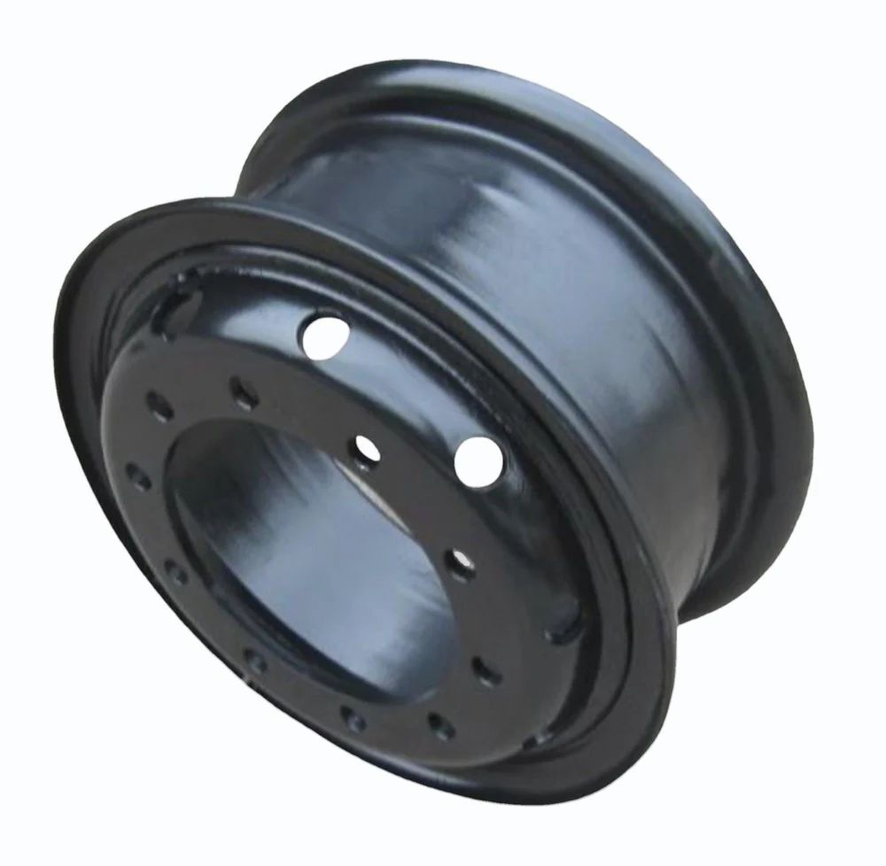 Heavy Equipment Rims - Color: Red